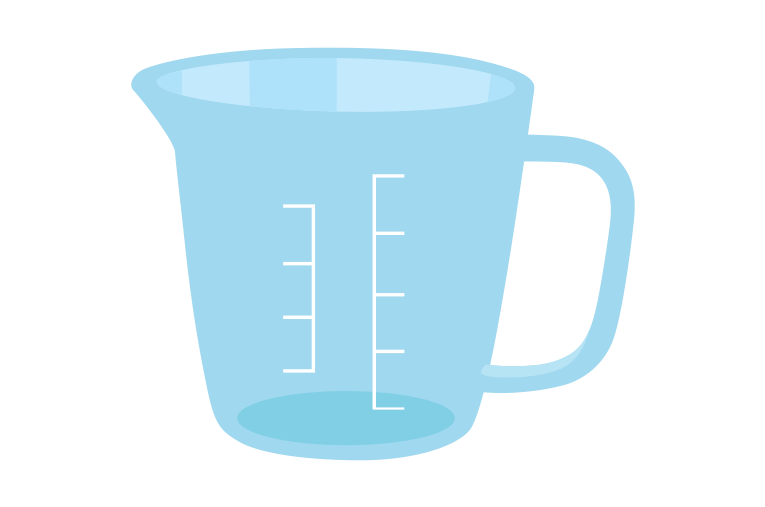 Tasse à mesurer (ingrédients liquides)